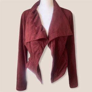 Romeo + Juliet Couture Faux Suede Jacket Sz M